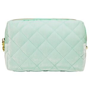 Stoney clover lane quilted pouch velvet mint nwt